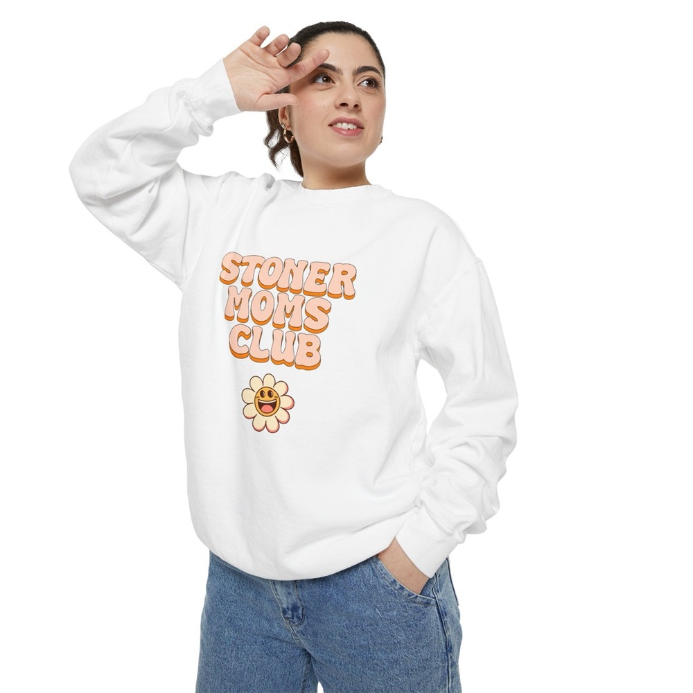 White Graphic Sweatshirt